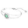 Idyllia Armband, Verschiedene Schliffe, Sonne, Grün, Rhodiniert - Swarovski, 5642960