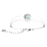 Idyllia Armband, Verschiedene Schliffe, Sonne, Grün, Rhodiniert - Swarovski, 5642960