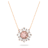 Idyllia Hänge, Blandade slipningar, Sol, Rosa, Roséguldfärgad plätering - Swarovski, 5642961