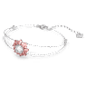 Bracelet Idyllia, Tailles variées, Soleil, Rose, Métal rhodié - Swarovski, 5642968