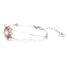 Bracelet Idyllia, Tailles variées, Soleil, Rose, Métal rhodié - Swarovski, 5642968