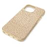 High smartphone case, iPhone® 13 Pro, Gold tone - Swarovski, 5643029