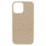 High smartphone case, iPhone® 13 Pro Max, Gold tone - Swarovski, 5643031