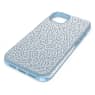 High smartphone case, iPhone® 13, Blue - Swarovski, 5643035