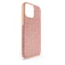 High smartphone case, iPhone® 13 Pro Max, Rose gold tone - Swarovski, 5643039