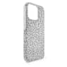 High smartphone case, iPhone® 13 Pro, Silver tone - Swarovski, 5643041