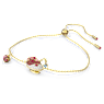 Cariti set, Red bean ice, Red, Gold-tone plated - Swarovski, 5643913