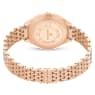 Zegarek Attract, Swiss Made, Oprawa brukowa pełna, Bransoleta z kryształami, W odcieniu różowego złota, Powłoka w odcieniu różowego złota - Swarovski, 5644053