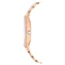 Zegarek Attract, Swiss Made, Oprawa brukowa pełna, Bransoleta z kryształami, W odcieniu różowego złota, Powłoka w odcieniu różowego złota - Swarovski, 5644053