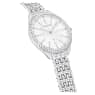 Attract watch, Swiss Made, Full pavé, Crystal bracelet, Silver tone, Stainless steel - Swarovski, 5644062