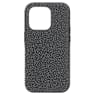 High smartphone case, iPhone® 14 Pro, Black - Swarovski, 5644912