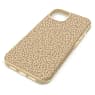 High smartphone case, iPhone® 14, Gold tone - Swarovski, 5644916