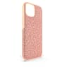 High smartphone case, iPhone® 14, Rose gold tone - Swarovski, 5644925