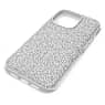 High smartphone case, iPhone® 14 Pro Max, Silver tone - Swarovski, 5644927