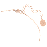 Dellium bracelet, Bamboo, White, Rose gold-tone plated - Swarovski, 5645376