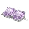Millenia extender, Octagon cut, Purple, Rhodium plated - Swarovski, 5645618