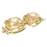 Harmonia extender, Cushion cut, Gold tone, Gold-tone plated - Swarovski, 5645626