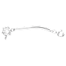 Constella Verlängerungsstück, Rundschliff, Weiß, Rhodiniert - Swarovski, 5645627