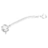 Constella extender, Round cut, White, Rhodium plated - Swarovski, 5645627