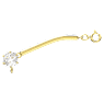 Constella extender, Round cut, White, Gold-tone plated - Swarovski, 5645633