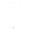 Stilla Attract pendant, Green, Rhodium plated - Swarovski, 5646717