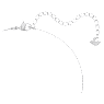 Stilla Attract 鏈墜, 綠色, 鍍白金色 - Swarovski, 5646717
