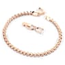Imber Emily 브레이슬릿, 라운드 컷, 핑크, 로즈골드 톤 플래팅 - Swarovski, 5646736