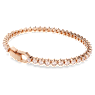 Imber Emily bracelet, Round cut, Pink, Rose gold-tone plated - Swarovski, 5646736