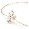 Bransoletka Magic, Anioł, Biała, Powłoka w odcieniu różowego złota - Swarovski, 5646740