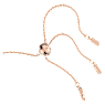 One bracelet, Mixed cuts, Heart, Pink, Rose gold-tone plated - Swarovski, 5646747