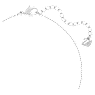 Attract 套裝, 心形, 白色, 鍍白金色 - Swarovski, 5646751