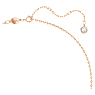 Swan pendant, Swan, Medium, Pink, Rose gold-tone plated - Swarovski, 5647552