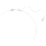 Parure Constella, Taille ronde, Blanc, Métal rhodié - Swarovski, 5647663