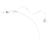 Swarovski Iconic Swan pendant, Swan, Medium, White, Rhodium plated - Swarovski, 5647872