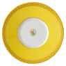 Signum espresso cup with saucer, Porcelain, Yellow - Swarovski, 5648498