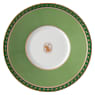 Signum espresso cup with saucer, Porcelain, Green - Swarovski, 5648499