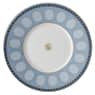 Signum teacup with saucer, Porcelain, Blue - Swarovski, 5648516
