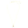 Chroma Anhänger, Kissenschliff, Gelb, Goldlegierungsschicht - Swarovski, 5648749
