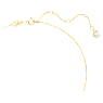 Stilla pendant, Pear cut, Green, Gold-tone plated - Swarovski, 5648751