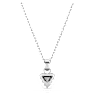 Chroma Anhänger, Trilliant-Schliff, Grau, Rhodiniert - Swarovski, 5648752