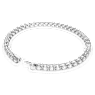Braccialetto Matrix Tennis, Taglio Round, Bianco, Placcato rodio - Swarovski, 5648937