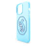 Smartphone case, Swan, iPhone® 14 Pro Max, Blue - Swarovski, 5649833