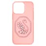 Etui na smartfona, Łabędź, iPhone® 14 Pro Max, Bladoróżowe - Swarovski, 5649848
