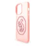 Etui na smartfona, Łabędź, iPhone® 14 Pro Max, Bladoróżowe - Swarovski, 5649848