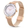 Octea Nova watch, Swiss Made, Metal bracelet, Rose gold tone, Rose gold-tone finish - Swarovski, 5650011