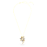 Elegance of Africa Halsband, Blomma, Flerfärgad, Guldfärgad plätering - Swarovski, 5650029