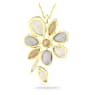 Elegance of Africa Halsband, Blomma, Flerfärgad, Guldfärgad plätering - Swarovski, 5650029