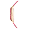 Zegarek Nova, Swiss Made, Skórzany pasek, Różowy, Powłoka w odcieniu różowego złota - Swarovski, 5650030