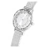 Nova watch, Swiss Made, Metal bracelet, Silver tone, Stainless steel - Swarovski, 5650039