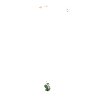 Swan pendant, Swan, Medium, Green, Rose gold-tone plated - Swarovski, 5650067